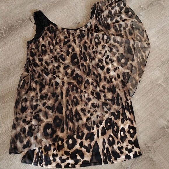 Dress Barn Collection Animal Print Evening Dress - Picture 14 of 16